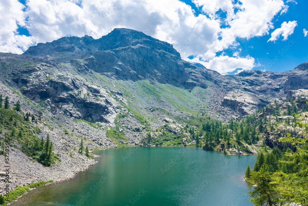 Upper Lake of Mont Avic, Aosta Valley,  Italy