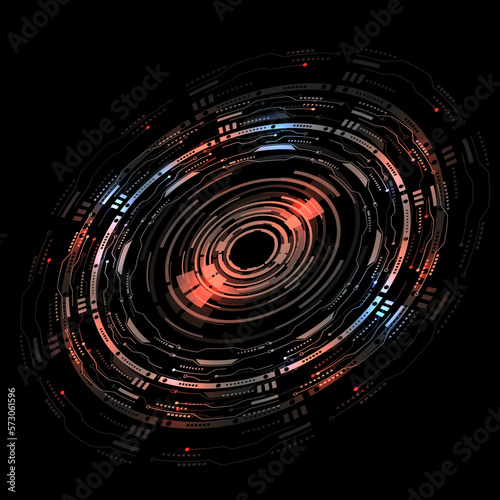 Abstract technology digital innovative concept background
