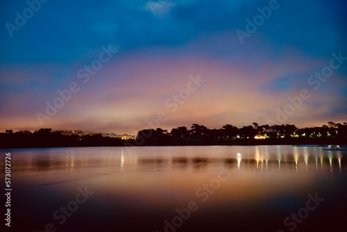 Night at Lake Merced