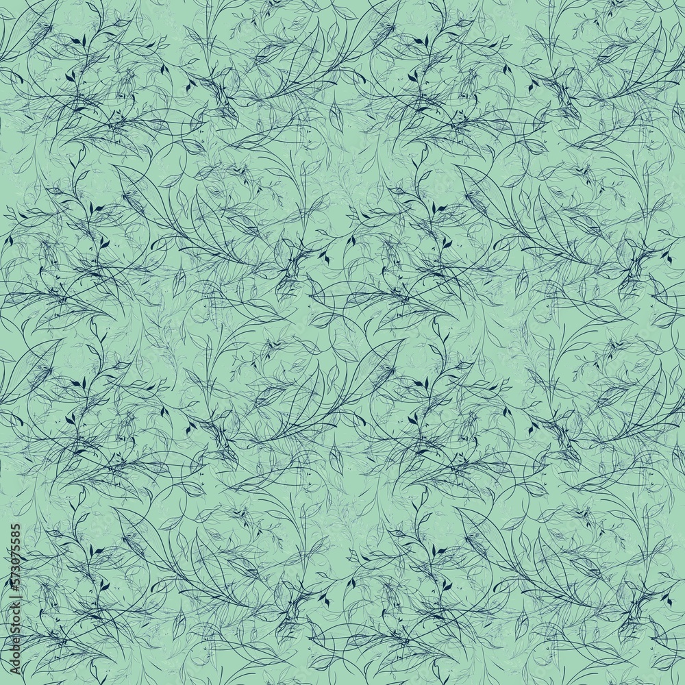custom made wallpaper toronto digitalpattern with leaves