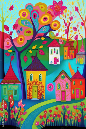 maison colorées © CHANEL KOEHL