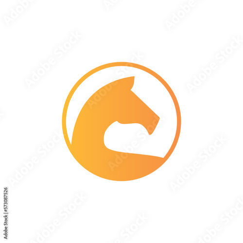 horse silhouette, horse logo equestrian sport logo symbol modern corporate, abstract letter logo