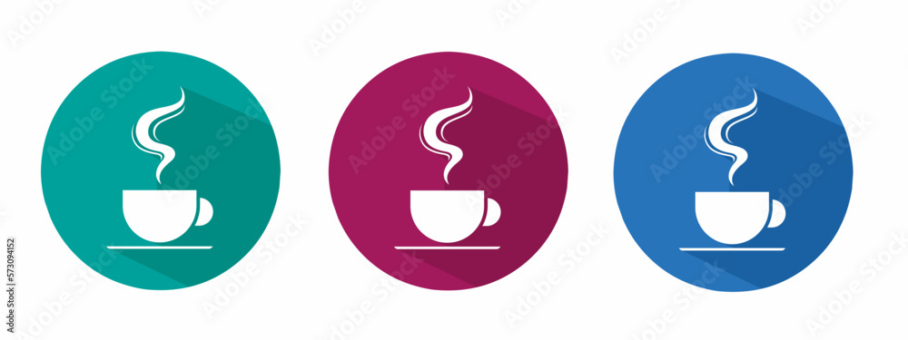 Icon for cup vector illustration in flat. Icon for cup vector illustration in flat.