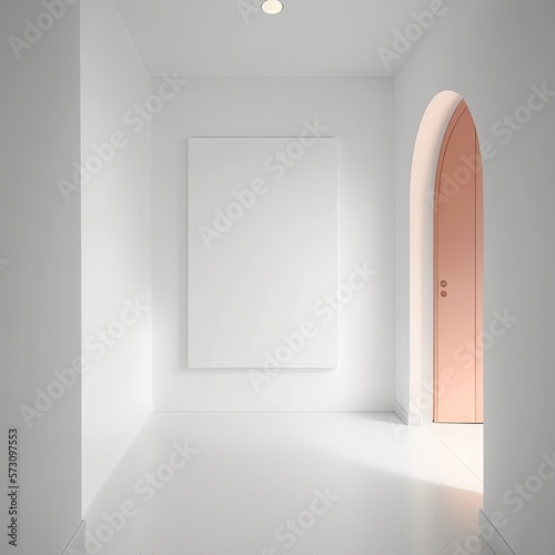 Empty room interior backgro...