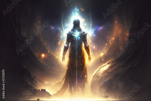 Ethereal deity of light
