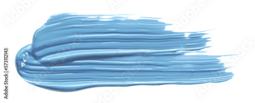 light blue brush isolated on transparent background blue watercolor,png