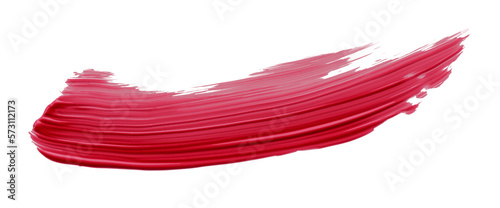 Ruddy brush isolated on transparent background, Scarlet Sage red brush, png