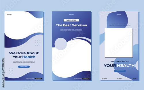 Medical Social Media Post Template, Editable Healthcare Social Media Banner Template. Social media post design free vector. Anyone can use This Design Easily,Banner,Poster,Instagram story