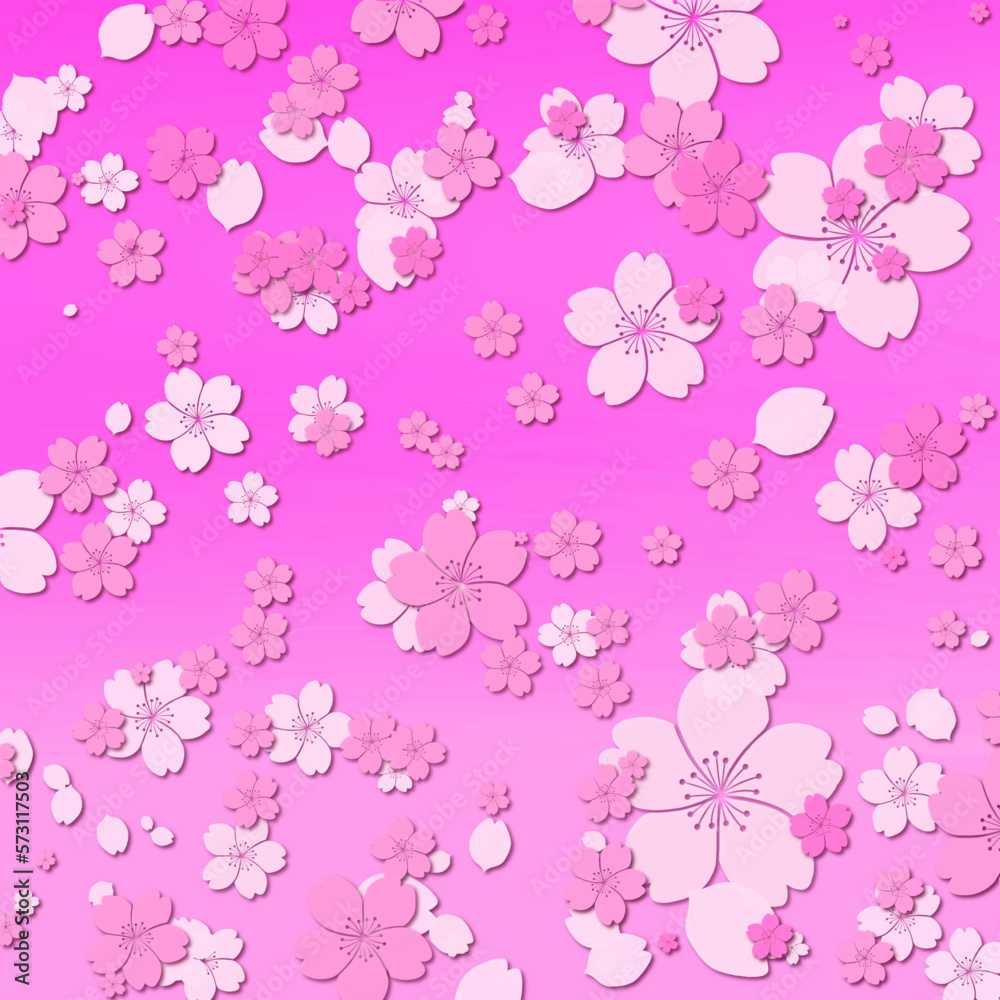 桜の花の壁紙、ピンク色の花の背景イラスト、満開の桜の花模様、ピンク色の花模様、桜吹雪の背景イラスト 桜の花の壁紙、ピンク色の花の背景イラスト、満開の桜の花模様、ピンク色の花模様、桜吹雪の背景イラスト
