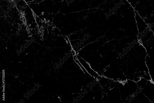 Black background marble wall texture for design art work, seamless pattern of tile stone with bright and luxury.