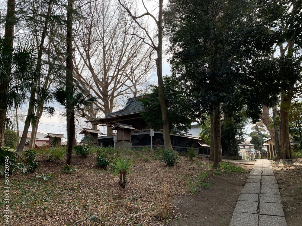 春日部の東八幡神社 春日部の東八幡神社