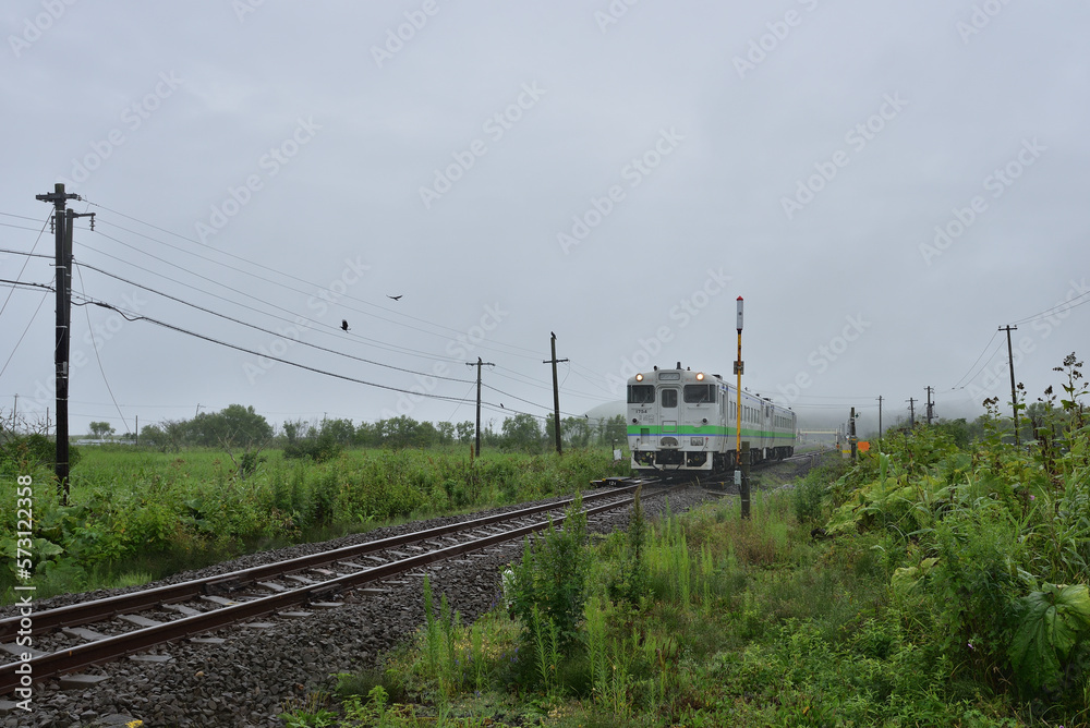 Around Hokkaido in clear weather