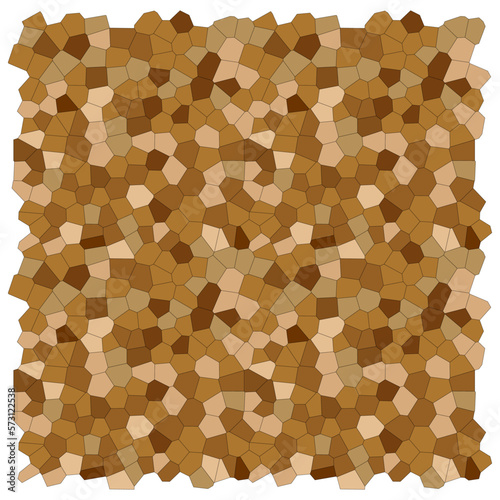 Voronoi Pattern with Skin Colors