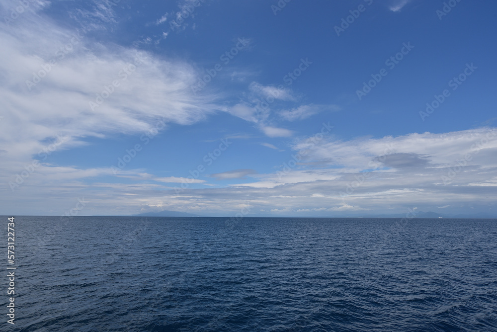 Around Hokkaido in clear weather