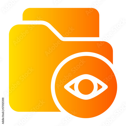 folder gradient icon