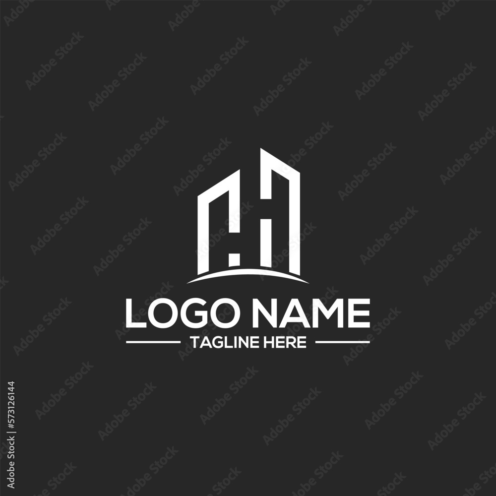 creative HH logo designs
