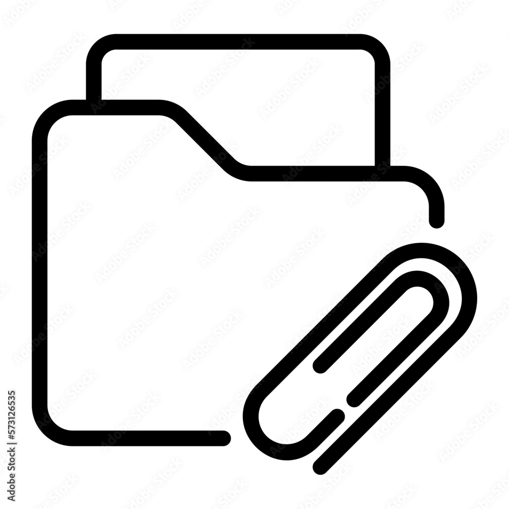 folder line icon folder line icon