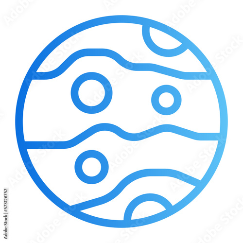 mars gradient icon