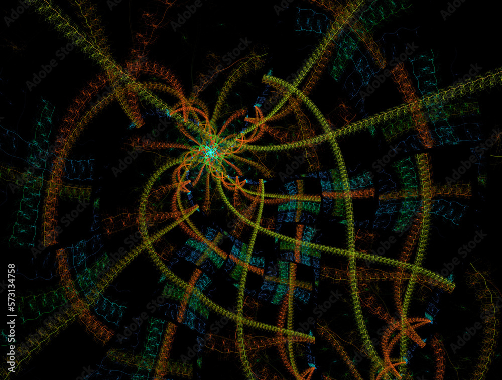 Imaginatory fractal abstract background Image Imaginatory fractal abstract background Image
