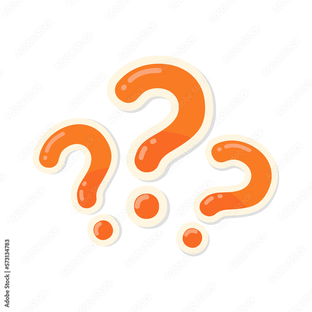 speech bubbles with question marks doubt concept problem solving