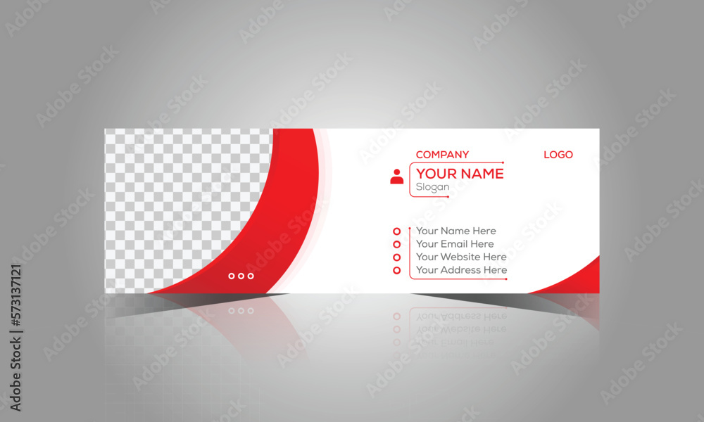email signature background image