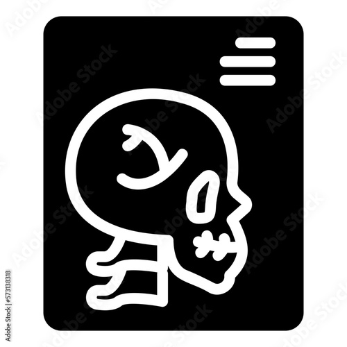 x ray glyph icon