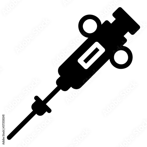 biopsy glyph icon