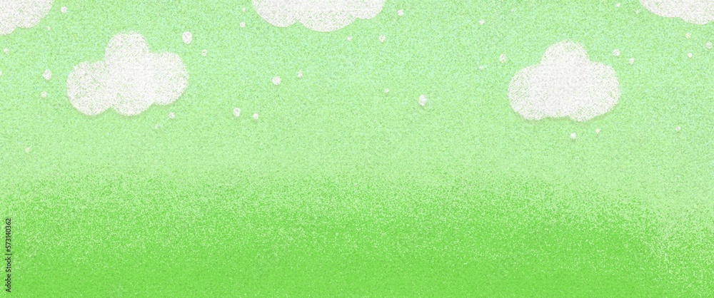 Cute freshly sky pastel color with cloudy crayon paint Cute freshly sky pastel color with cloudy crayon paint