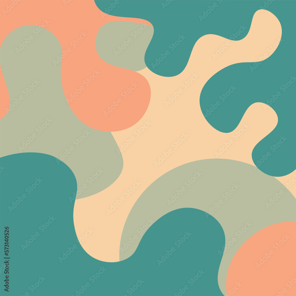 retro pastel color abstract art retro pastel color abstract art