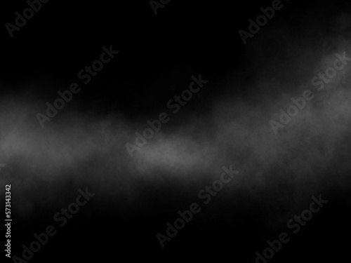 White smoke or a faint mist floated in the dark. Tablet-generated illustrations are used for background images.