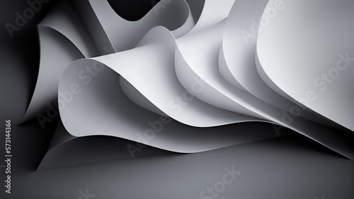 3D Abstract Simple Background