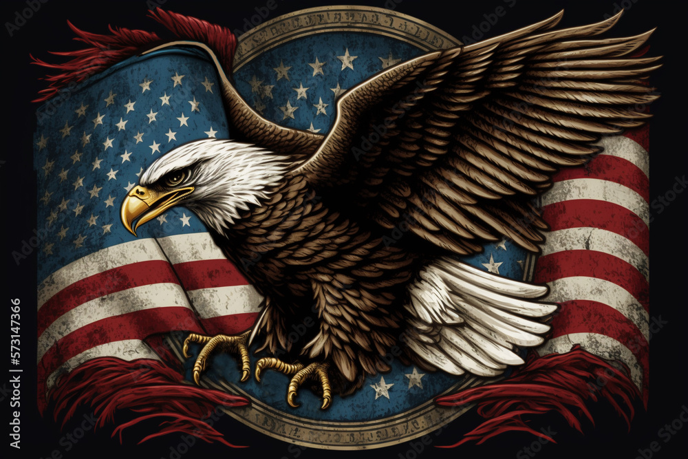 American Flag Background With Eagle 1000 F 573147366 ZZTimYG7wXQVPtmaaSaQ3BhxlEJt6CJj