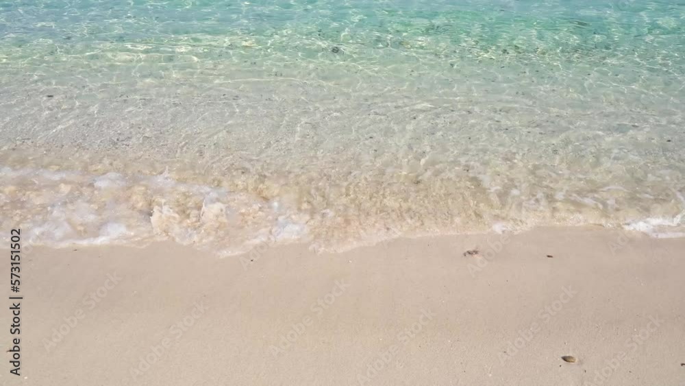 Soft wave of blue ocean on sandy beach.Thailand. Soft wave of blue ocean on sandy beach.Thailand.