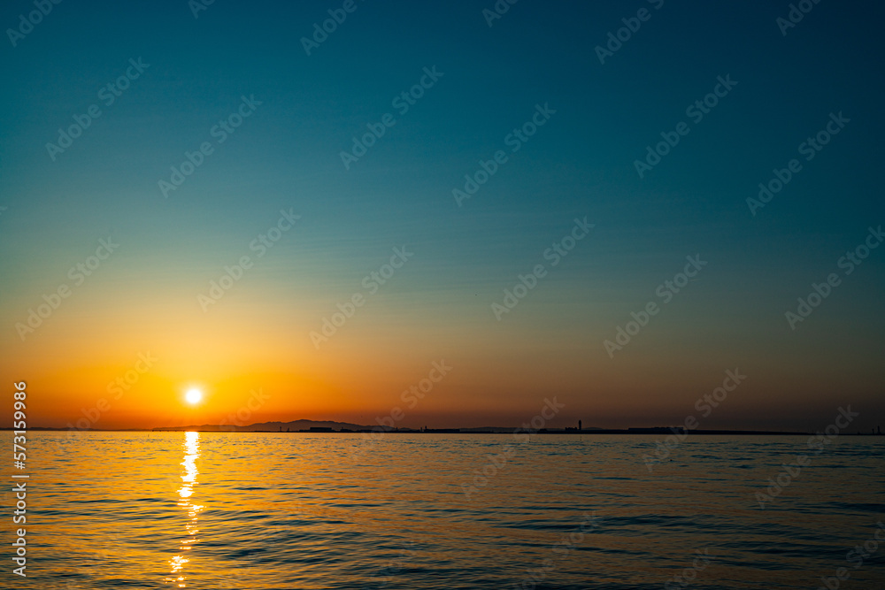 Sunset on the Sea of Japan
