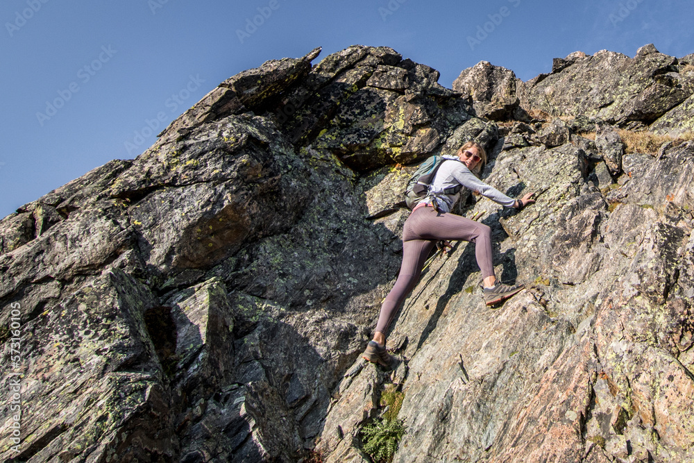 When trailrunning turns into climbing When trailrunning turns into climbing