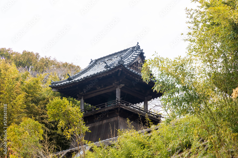 日本の岡山県瀬戸内市の古くてとても美しい建物