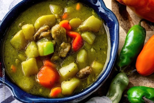Green chile stew