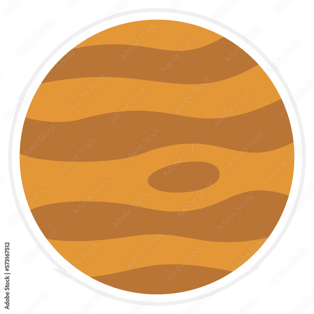 Jupiter Sticker Icon Jupiter Sticker Icon