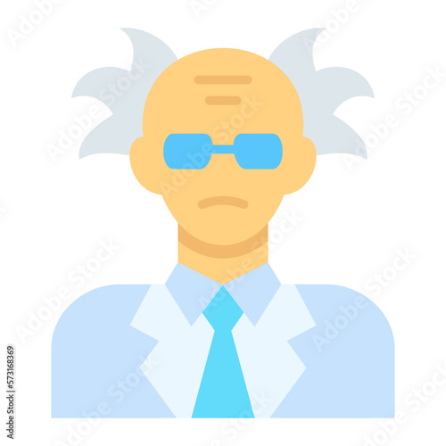 Scientist Flat Icon