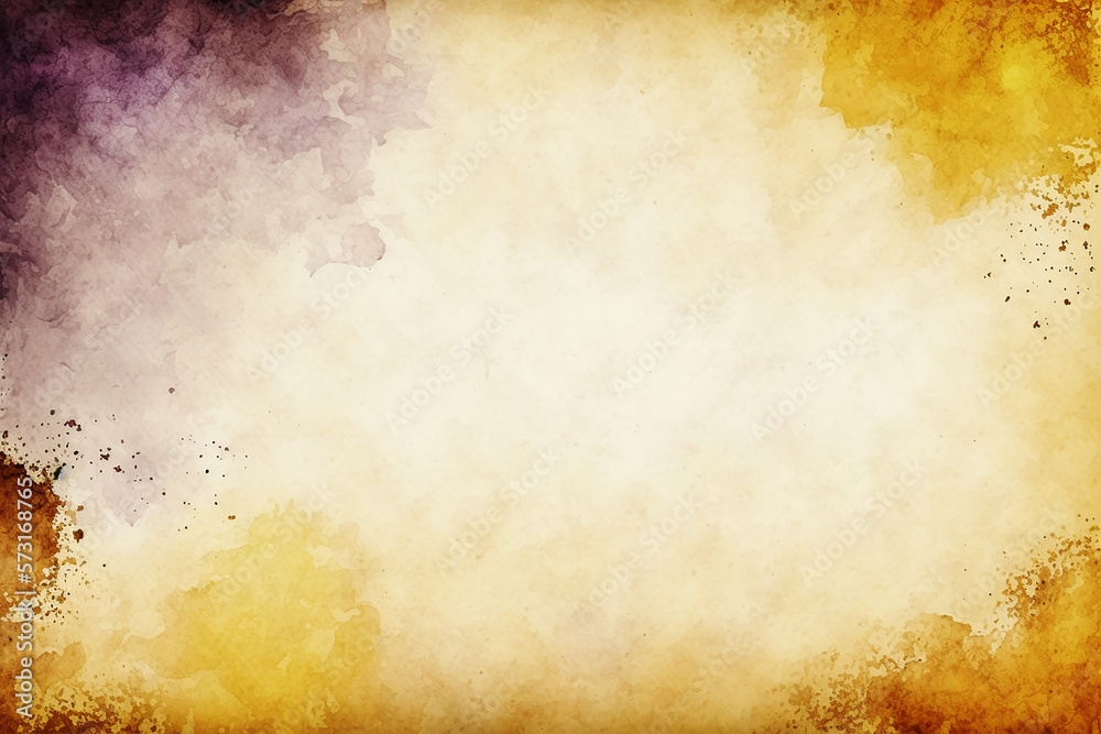 Fototapeta premium Hand painted watercolor background
