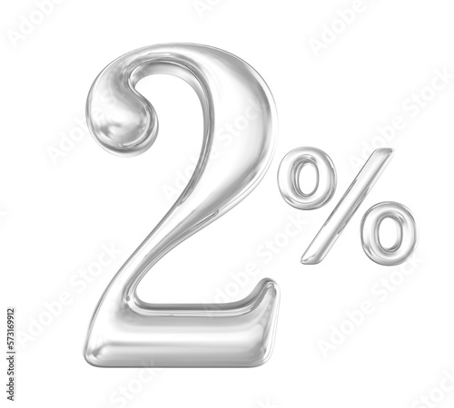 Percent 2 Silver Sale off Discount