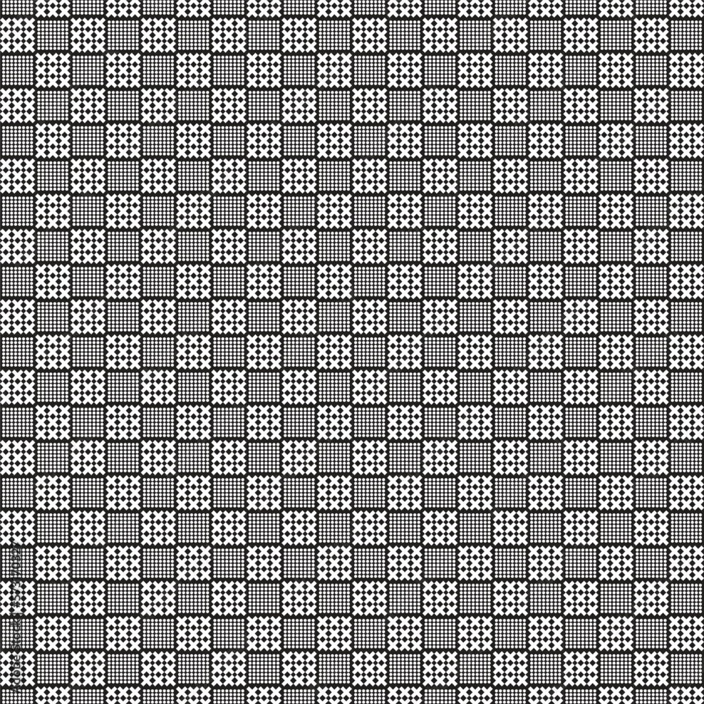 Fototapeta premium Pattern Design. seamless. Vector seamless pattern. Modern stylish texture with monochrome trellis.Geometric Pattern Design. neo geometric pattern.