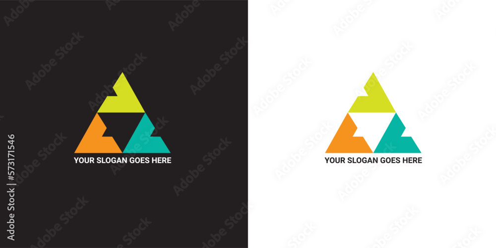 Abstract Logo design vector art illustration Isolated on white and black background. Abstract Logo design vector art illustration Isolated on white and black background.