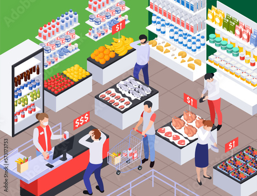 Supermarket Financial Crisis Composition