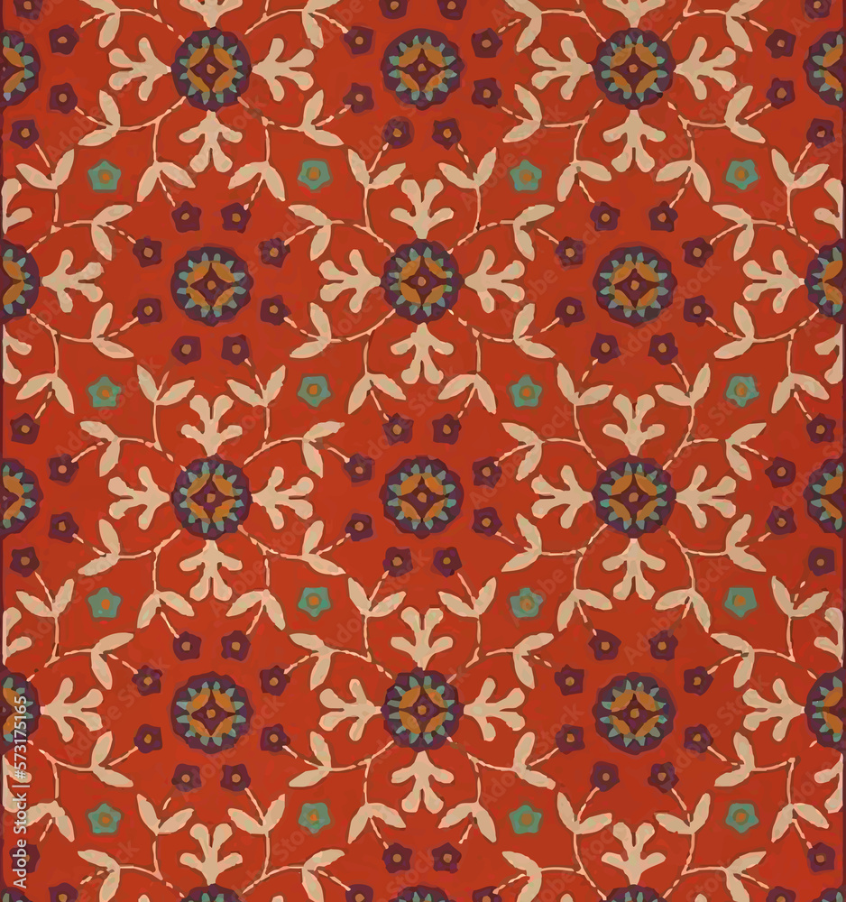 Ikat,batik print,Abstract ,madhubani,kalamkari,block-print,Geometric,Ajrakh Pattern and Background digital printing textile
