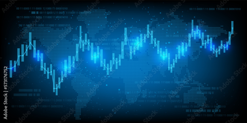 Computer chip Electronic circuit board vector background for technology finance concept and education for future