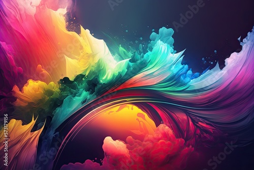 Abstract colorful background with modern design  backdrop layout abstraction