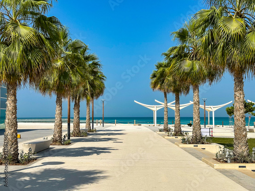 Soul beach in Abu Dhabi  United Arab Emirates