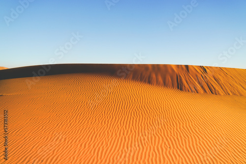 sand dunes in the desert