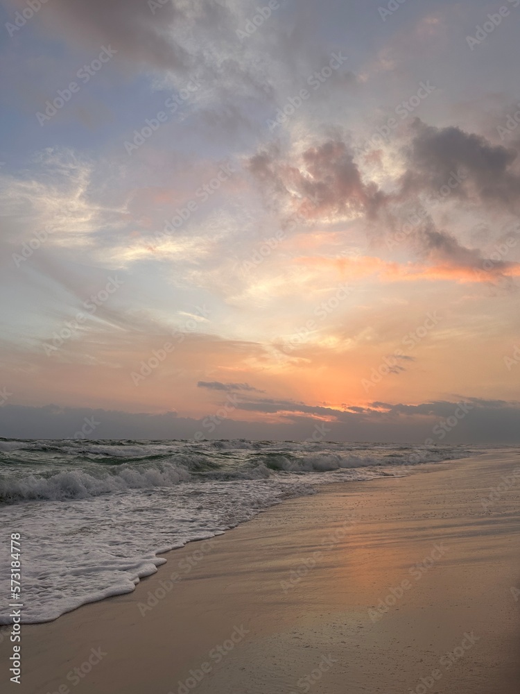 Obraz premium Florida Emerald Coast sunset